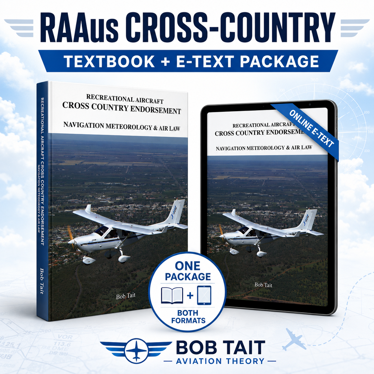 RAAus Cross Country Book + E-Text (Special Combo Price)
